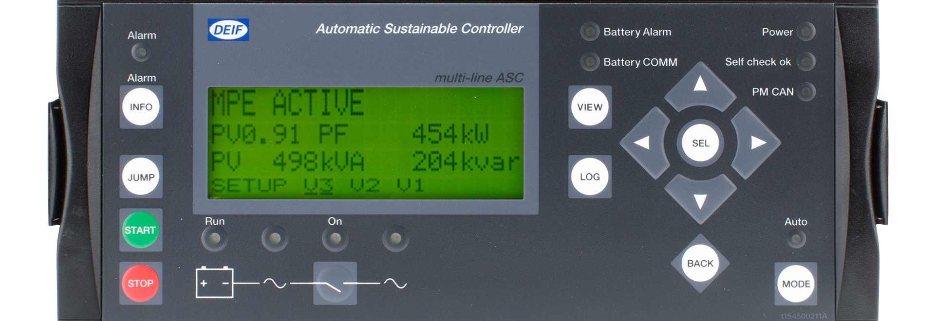 ASC 4 Battery Front ASC 4 Battery Front